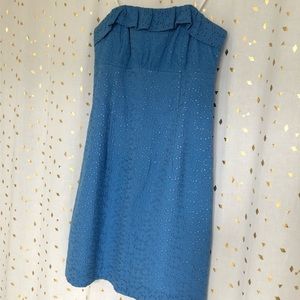 Lilly Pulitzer Worth Blue Brynne Dress